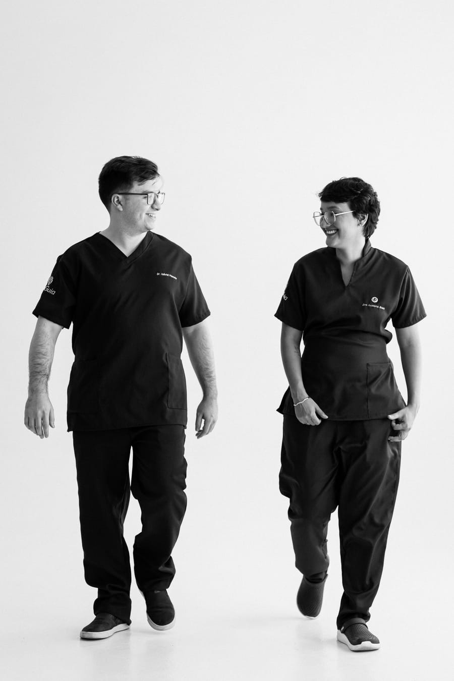 Dra. Luciana Rosa e Dr. Gabriel Mascote, fundadores do Fio Guia